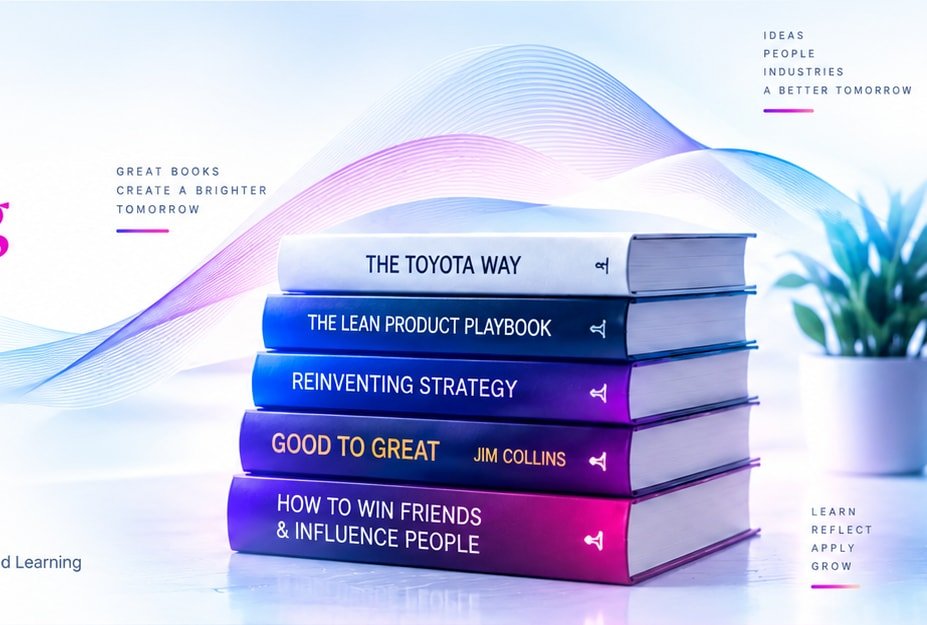 Books and learning resources for leadership and transformation