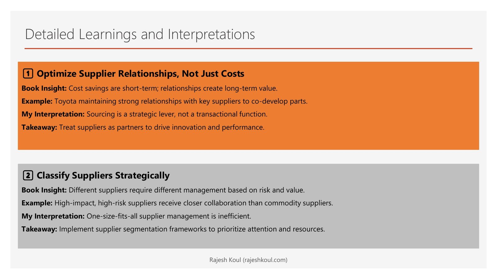 Balanced Sourcing review, page 3 of 14