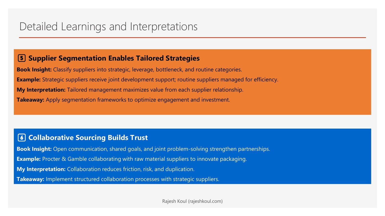 Balanced Sourcing review, page 5 of 14