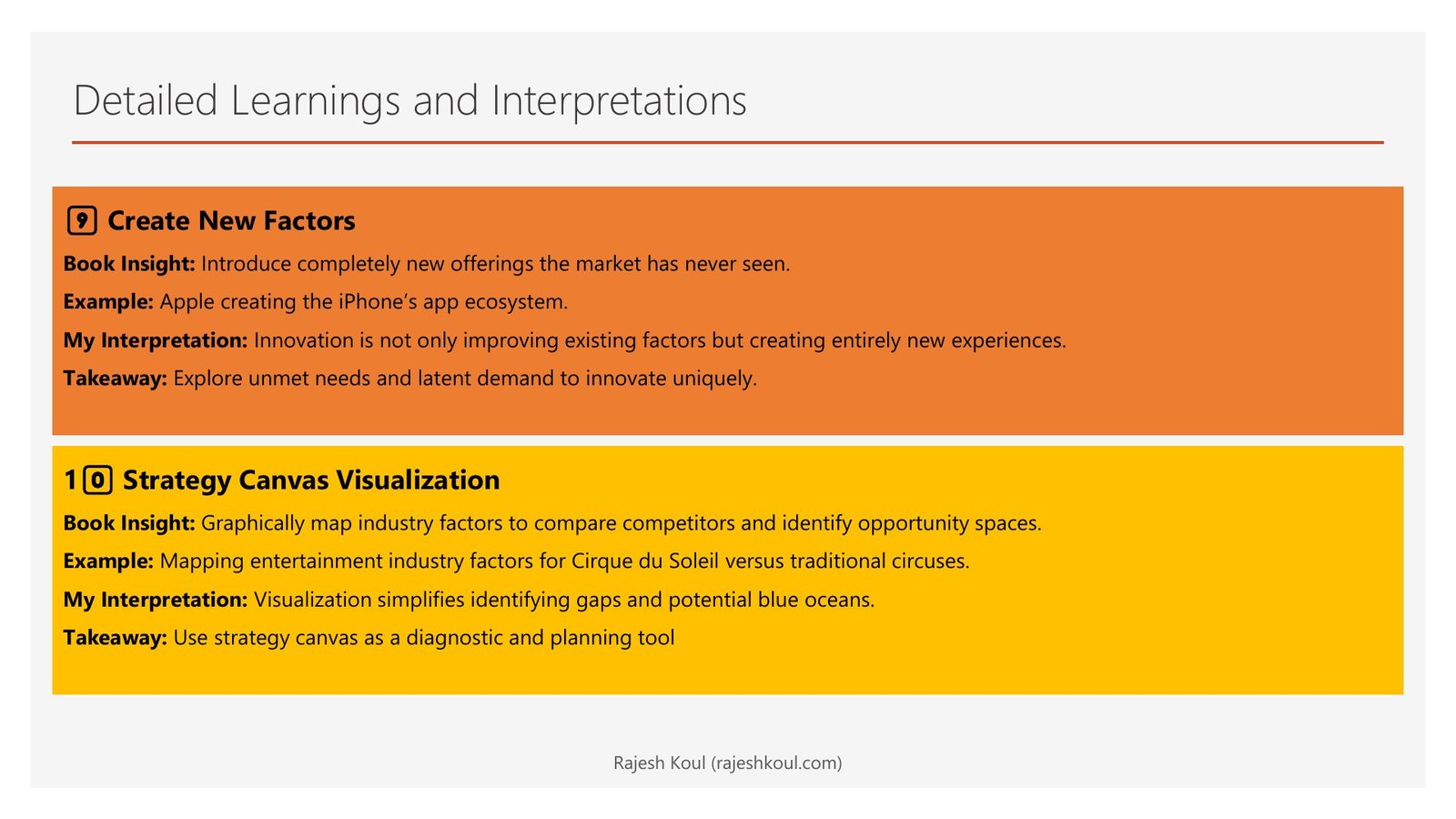 Blue Ocean Strategy review, page 7 of 14