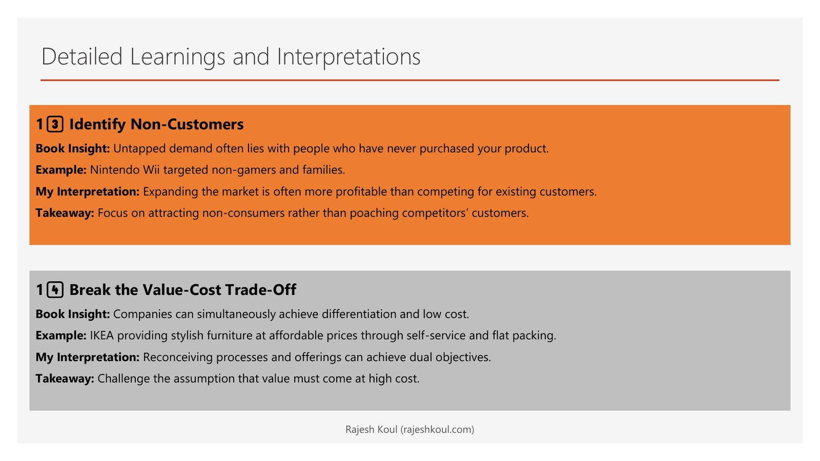 Blue Ocean Strategy review, page 9 of 14