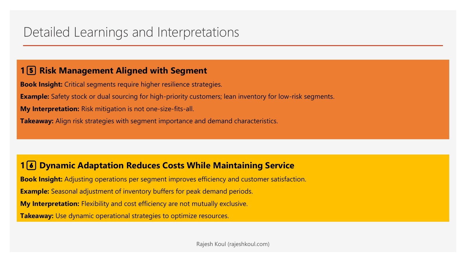 Dynamic Supply Chains review, page 10 of 14