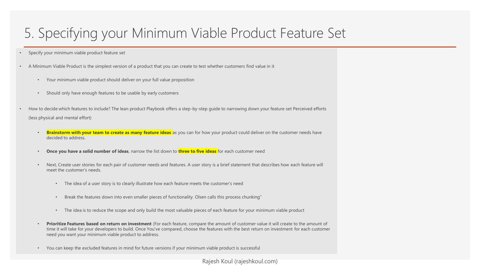 The Lean Product Playbook review, page 6 of 9