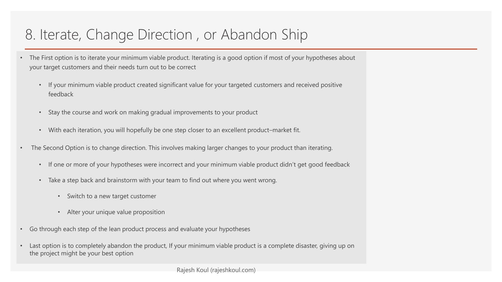 The Lean Product Playbook review, page 9 of 9
