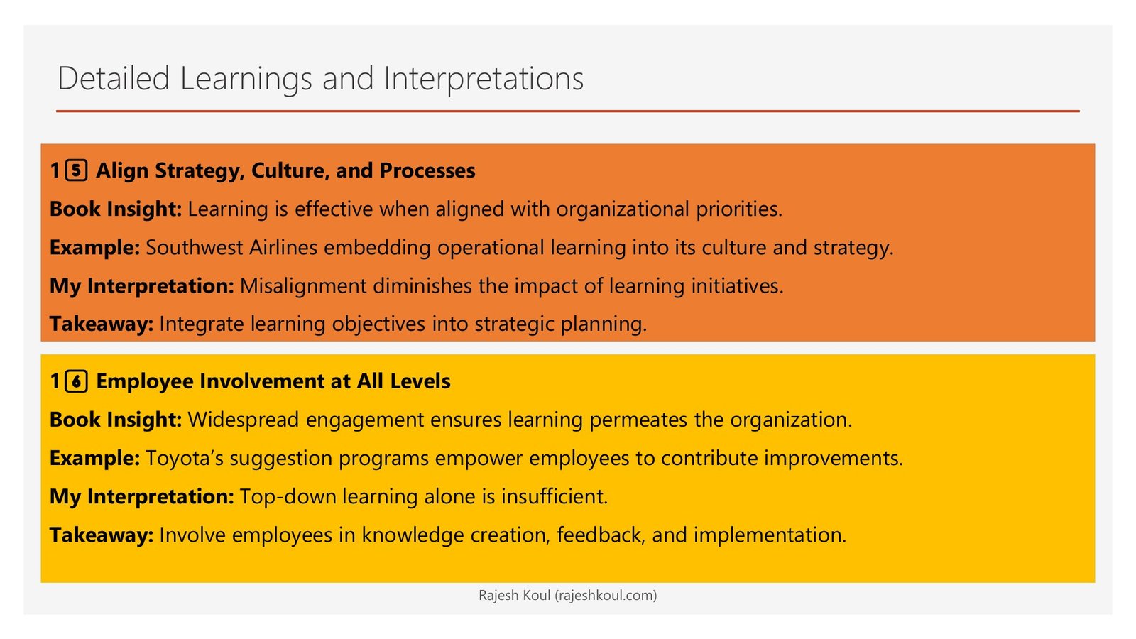 Learning in Action review, page 10 of 14