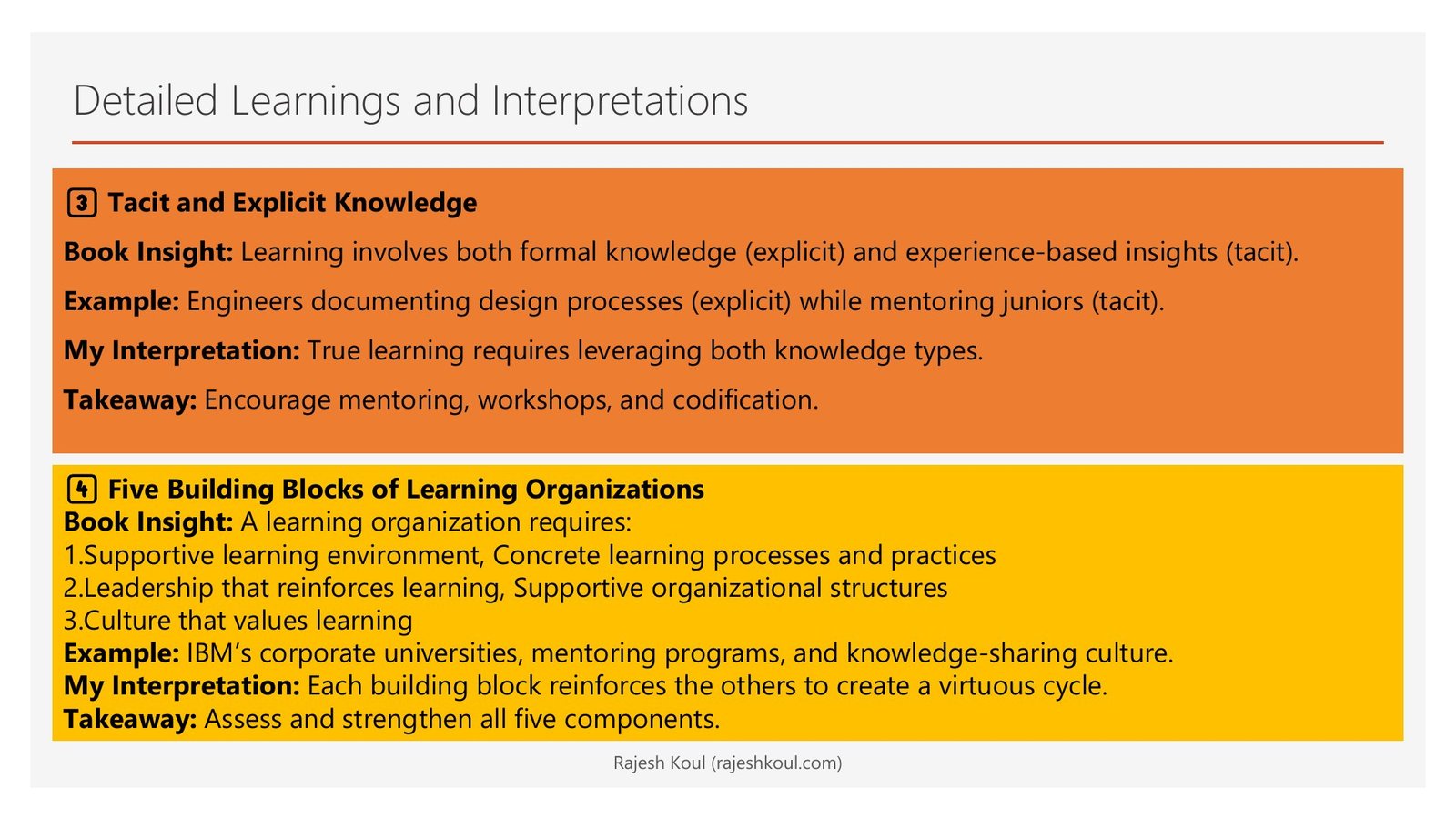 Learning in Action review, page 4 of 14