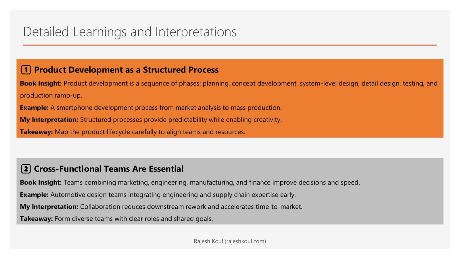Product Design and Development review, page 3 of 14